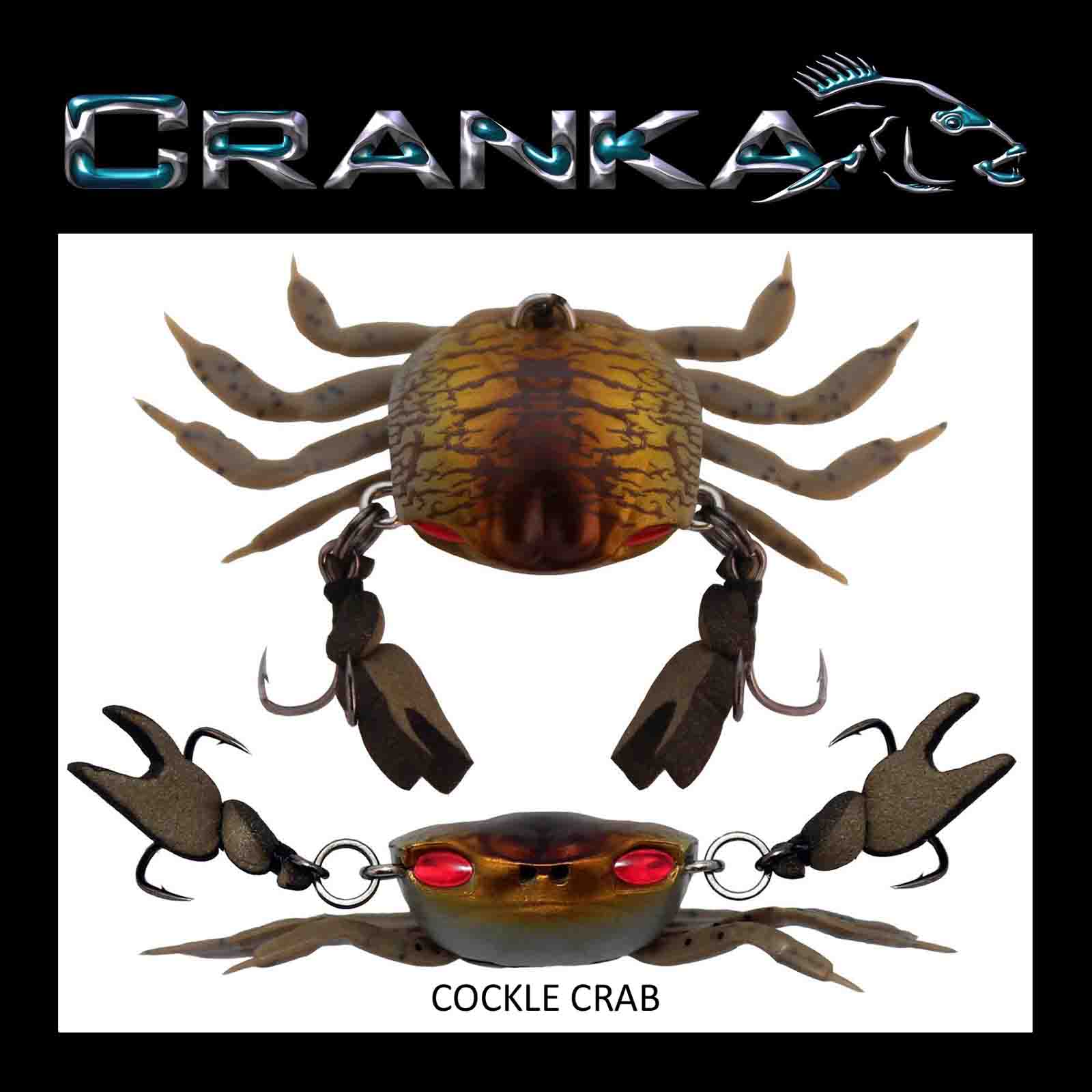 Cranka Crab Treble Hook Model - Light