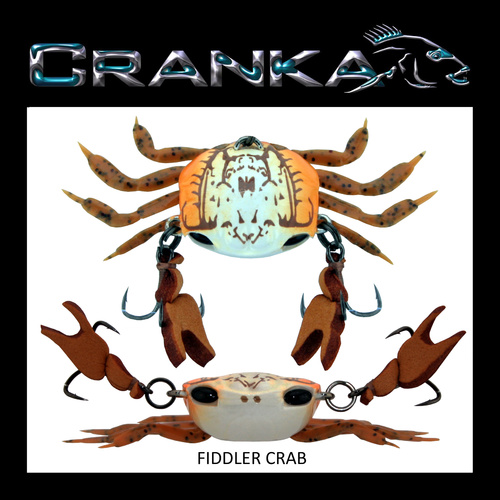 Crab Treble Hook Model - 50mm - Light 3.9 Gram - FIDDLER CRAB