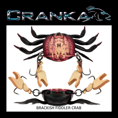 Crab - Treble Hook Model - 65mm - BRACKISH FIDDLER