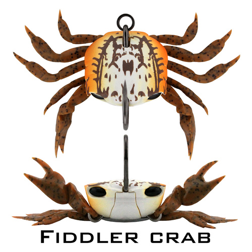 Crab - Single Hook Model - 85mm - FIDDLER CRAB