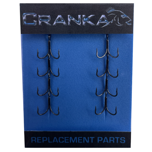CRANKA Replacement Treble Hooks #12
